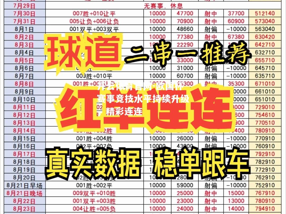 欧国杯赛事竞技水平持续升级，精彩连连